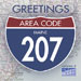 Greetings From Area Code 207 Vol 4 Cover